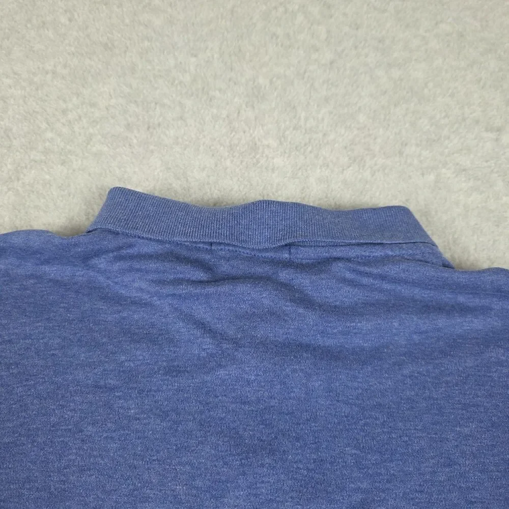 Polo Ralph Lauren Men's Polo Shirt XL Blue Heather Pony Logo Preppy Golf Men